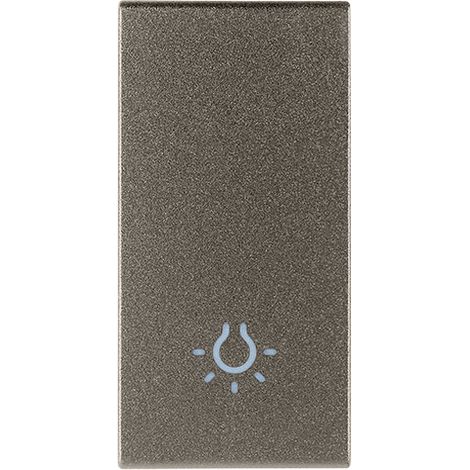 VIMAR - 19021.L.M Tasto 1M simbolo luce Metal