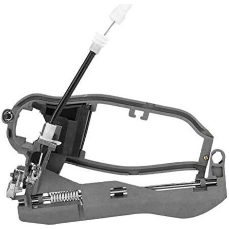 pour poignee de porte x5 pour bmw door handle Support de Poignée de Porte de Voiture pour le Remplacement de l'ensemble X5 E53 51218243615,51228243635,51218243616(Avant droit) (1/4)