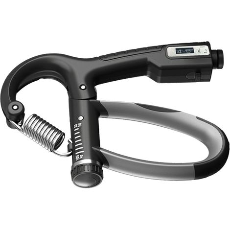 Pince de musculation à résistance réglable et antidérapante pour hommes, idéale pour le renforcement musculaire et la récupération après une blessure – Noir (1/5)