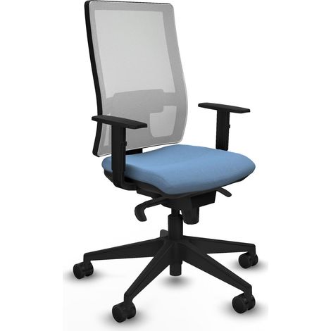 Piqueras y Crespo 1D066N0 Chaise de bureau bleu ciel (1/3)