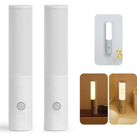 Lumière intelligente à détection du corps humain de couloir température couleur 3 niveaux veilleuse luminosité réglable (1/5)