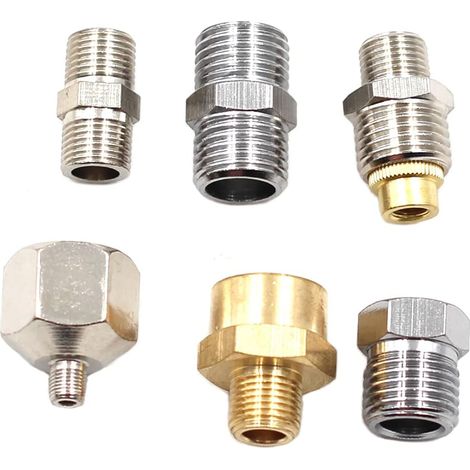 Airbrush Hose Adapter for Compressor and Airbrush (Pack of 7) (1/5)