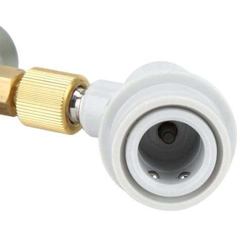 Régulateur de CO2 pour bière artisanale, chargeur, déconnexion de gaz avec connecteur en plastique, 0-60 PSI (1/5)