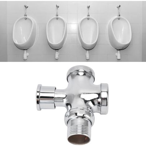 Vanne de chasse d'eau pour urinoir à bouton-poussoir, valve à temporisation pour réservoir de WC, pièces de rechange DN20 DN25
