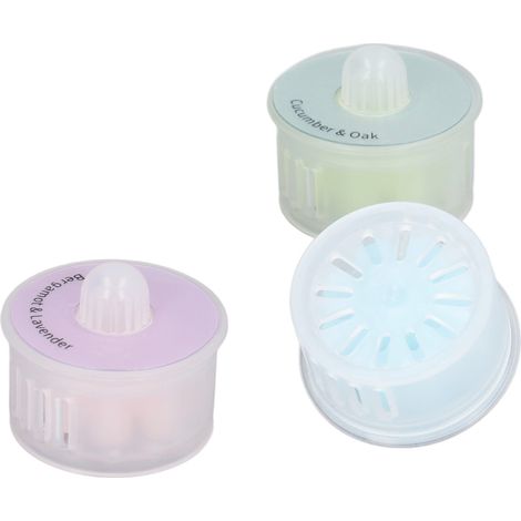 Lot de 3 capsules parfumées pour robot aspirateur T9 AIVI : Jacinthe sauvage, bergamote et lavande, concombre et chêne. (1/5)