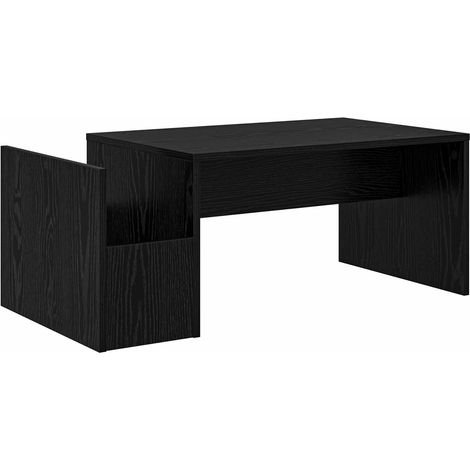 Table basse Chêne noir 90 x 45 x 35 cm Bois d'ingénierie