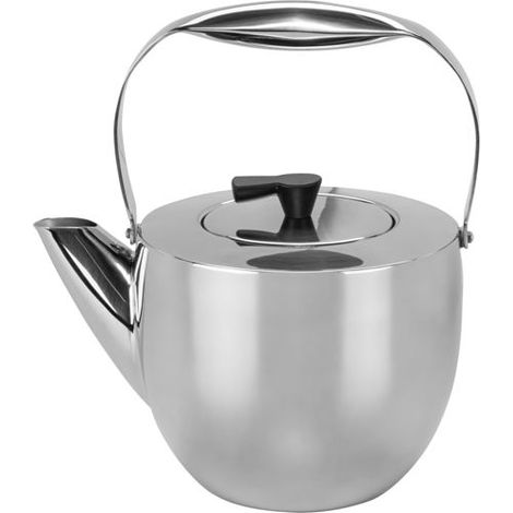 Bodum Columbia Teekanne mit Pressfilter Edelstahl 1,5 L