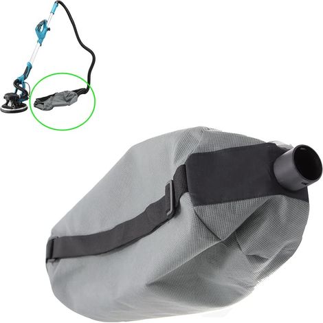 Sac à poussière pour ponceuse murale avec connecteur, inclus 1 sac sous vide, alimenté par câble électrique (1/5)
