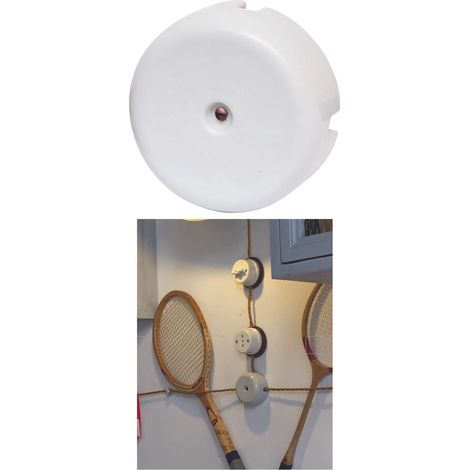 BOÎTE DE JONCTION EN PORCELAINE DE STYLE ANTIQUE D100 -40448 (1/2)