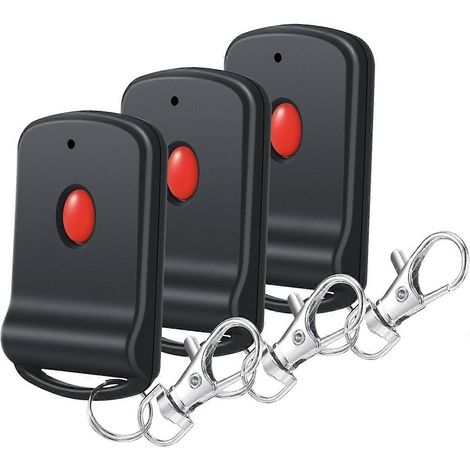 Lot de 3 télécommandes pour ouvre-porte de garage, compatibles avec les modèles 3060, 3089 et 4120 (300 MHz). (1/5)