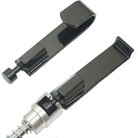 2 pièces de rechange pour supports de retrait de bavette de porte de voiture sans peinture, compatibles avec le kit d'outils de réparation de bavette de carrosserie ( ) (1/5)