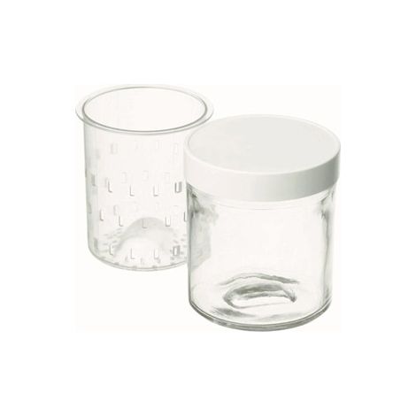 Cuisinart - pots plastique - set 2pcs - 250ml - ym402e - (1/5)