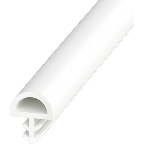 Joint de porte, fil anti-étirement, joint de de porte d'entrée, joint de porte d'intérieur (blanc, 8 mm x 5 m) (1/5)