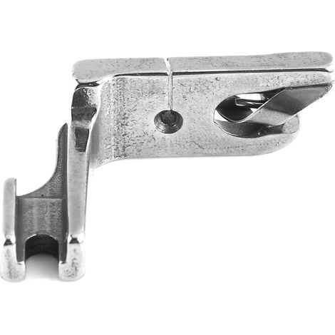 Universeller industrieller Einzelnadel-Rollsaum-Nähfuß für Dickbett-Nähmaschinen (5,6 mm) (1/2)