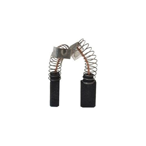 Juego de 2 carbones adaptables para Black & Decker, De Walt, Hitachi. Dimensiones: 6 x 8 x 16,5 mm.