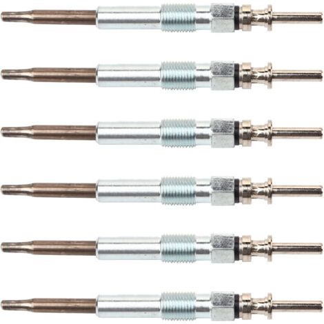 BUNTHAUS Lot de 6 bougies de préchauffage métalliques pour moteurs diesel, compatibles avec les séries 3, 5, 6 et 7, X3, X5, X6, 30D, 35 et 35D. (1/5)
