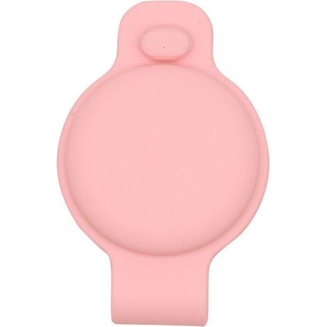 Coque de protection en silicone Apple Airtag GPS Collier pour chien et chat Anneau