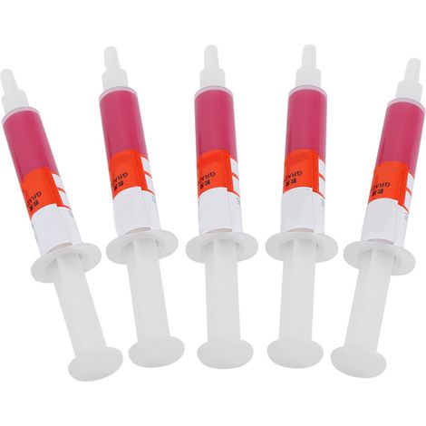 Ensemble de 5 tubes de pâte à polir diamantée, composé de rodage, pâte abrasive, aiguille W2.54000 (1/5)