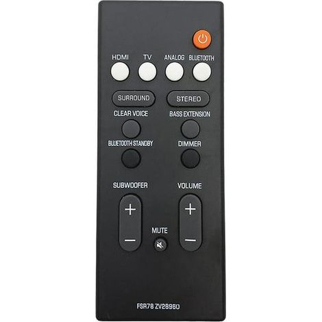 télécommande pour haut parleur de barre Yamaha (1/5)