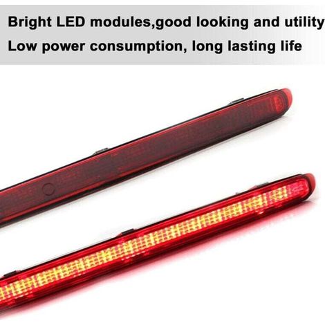 Feu stop arrière LED rouge de remplacement pour Mercedes-Benz Classe C W203 4 portes 2000-2007 (1/4)