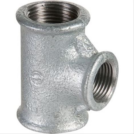 Té Galva 3/4''(20/27)-3/4''(20/27)-1/2''(15/21)  Le lot de 10