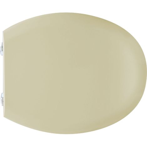 Abattant WC Bemis abattant WC universel en bois Champagne Canyon C&M 42-44 x 37 cm avec charnie'res re'glables Champagne