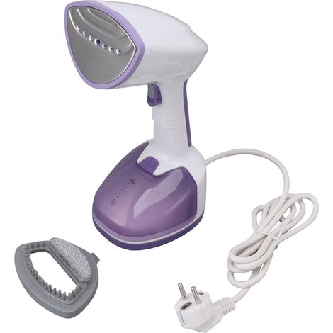 Fer à repasser vapeur portable défroissant 1500 W, 20 g/min, vapeur puissante et pénétrante, chauffe rapide en 25 secondes, prise européenne 220 V