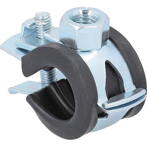 Collier de serrage pour tube articulé galvanisé 11/4", 38 - 43mm M8 (1/2)