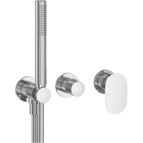 Ravak Spring - Mitigeur encastré avec corps d'encastrement, 2 sorties, avec accessoires, chrome X070534 (1/3)