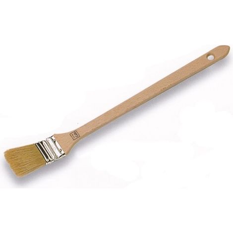 Pennello per radiatore storto 30mm per pittura colore smalto pura setola
