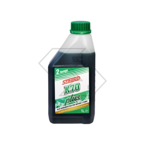Olio miscela STRONG K70 PLUS semisintetico motosega decespugliatore motore 2T