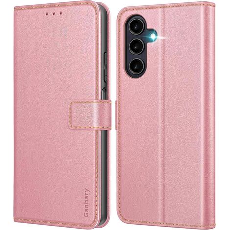 Samsung Galaxy A25 5G Handyhülle Leder Klapphülle Kartenschlitzen (1/5)