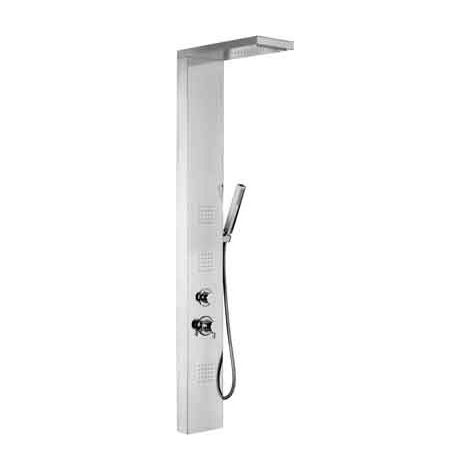 PARETE ATTREZZATA MULTIFUNZIONE MOD. BROADWAY Acciaio inox lucidato METAF