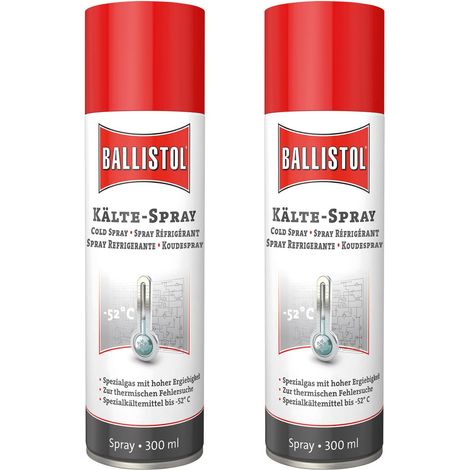 BALLISTOL Spray refroidissant, 300 ml, 2 pièces