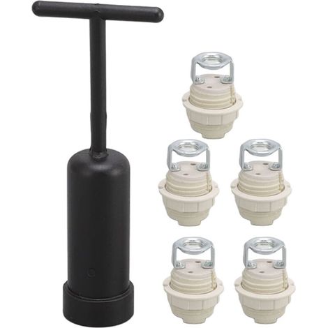 Support De Lampe G9 - Céramique - M10 - Pour Chambre À Coucher - 5 Pièces (1/5)