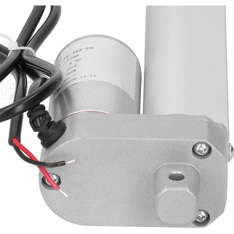 Actionneur linéaire électrique de qualité industrielle 300N, course de 150 mm, JS-TGZ-U5, faible bruit, avec manuel d'instructions en anglais, 12VDC. (1/5)
