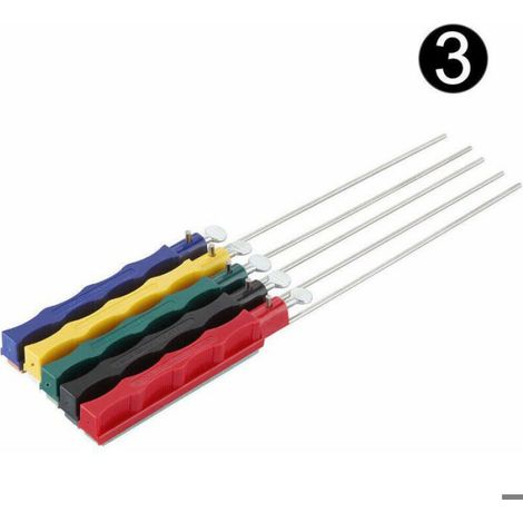Aiguiseur de couteaux professionnel - Unbrand - Ensemble d'afftage à angle fixe - Pierres à aiguiser incluses (1/5)