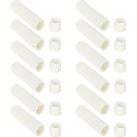 12 Pièces Cages à Reine en Plastique, Couvercles de Protection pour Élevage d'Abeilles, Matériel Apicole (1/5)