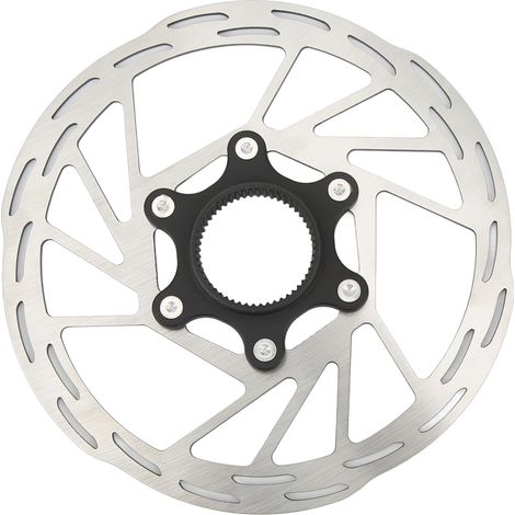 Disque de frein rotor central 160mm VTT, léger et performant avec design alvéolé (1/5)