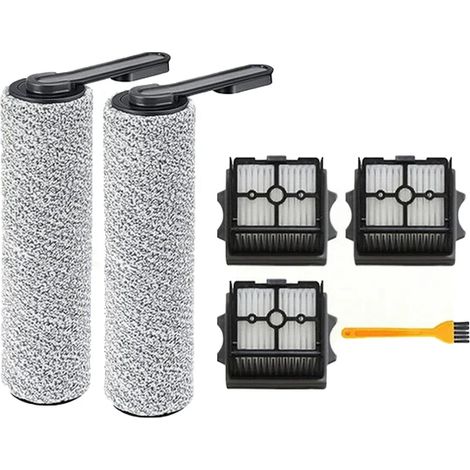 Accessoires, brosse rotative et pièces de rechange pour filtre HEPA pour aspirateur eau et poussière sans fil Tineco Floor ONE S5 Combo