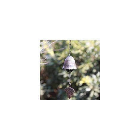 Carillon �� vent japonais en forme de cloche en fonte, carillon �� vent ext��rieur ou int��rieur adapt�� au balcon de la terrasse du jardin