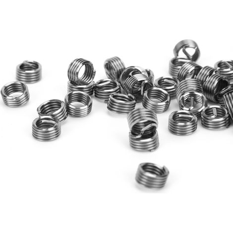 50 inserts filetés en acier M81,25, manchons de protection et de réparation de filetage 1D (1/5)