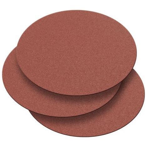 Record Power DMD/7G3 250mm 120 Grit 3 Pack of Self Adhesive Discs