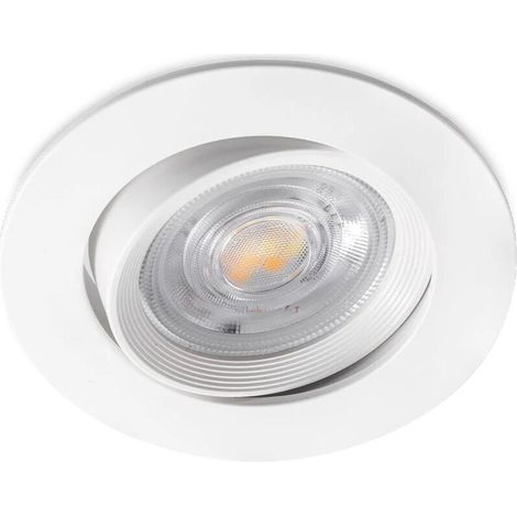 LED Einbauspot 7 Watt  rund  schwenkbar  dimmbar  IP20  Lichtfarbe einstellbar (3in1)