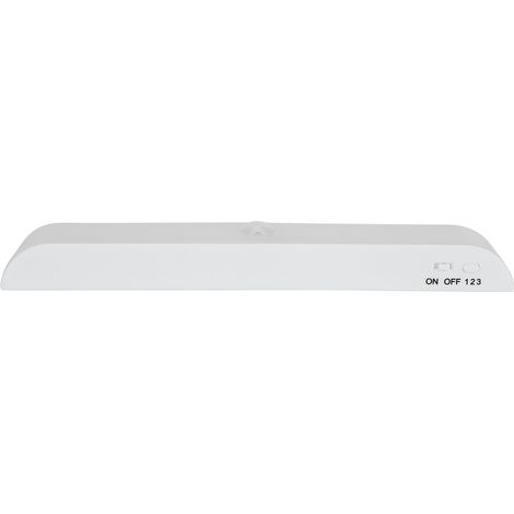 Bande lumineuse LED rechargeable à détecteur infrarouge, double rangée de LED pour armoire, veilleuse adhésive sans fil à détecteur de mouvement (1/5)