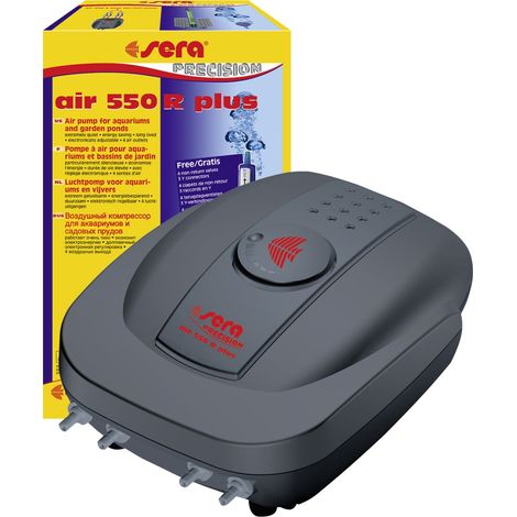 Sera AIR 550 PLUS Luftpumpe Aquarium 550 l/h 8 W