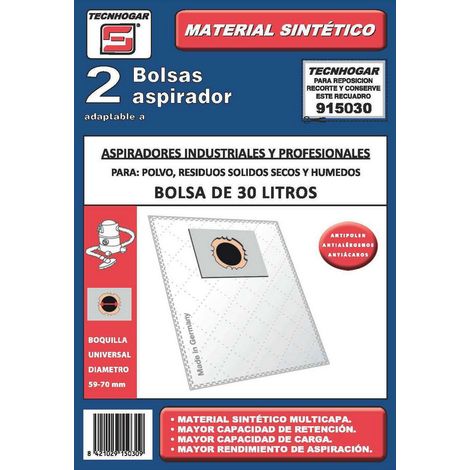 Bolsa industrial 30 litros 420x360 (2 uds)
