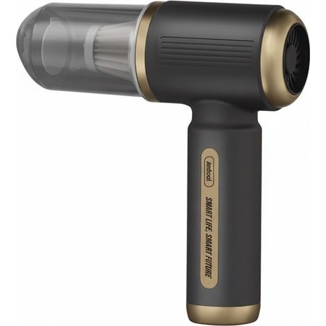 Trade Shop - ASPIRAPOLVERE ELETTRICO PORTATILE ERGONOMICO PER PULIZIA AUTO CON FILTRO RIMOVIBILE Q-XC500 - (1/5)