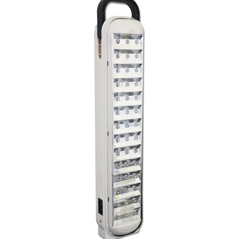 Lampada Portatile Ricaricabile 42 LED con Cavo Accensione Manuale