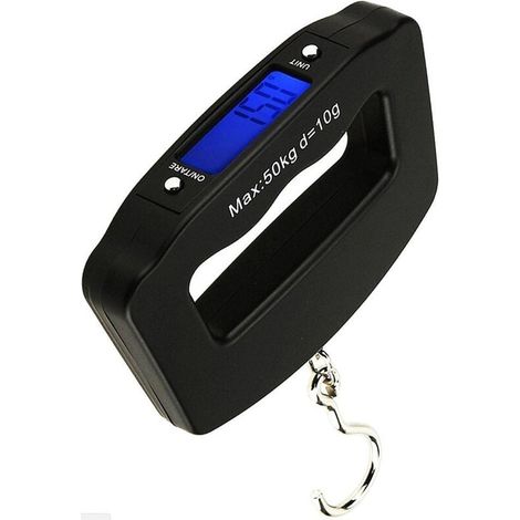 Báscula electrónica para equipaje de hasta 50 kg, báscula digital portátil para equipaje de viaje (1/3)